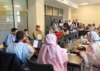 An international trade union meeting in solidarity with the Sahrawi people and their just struggle in Geneva