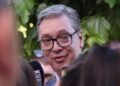 Vučić presented the robots Dragutin and Milutin, which will participate in the SNS meeting (VIDEO) – Politika