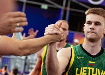 Having triumphed in the battle of the leaders, the Lithuanians jumped straight into the quarterfinals