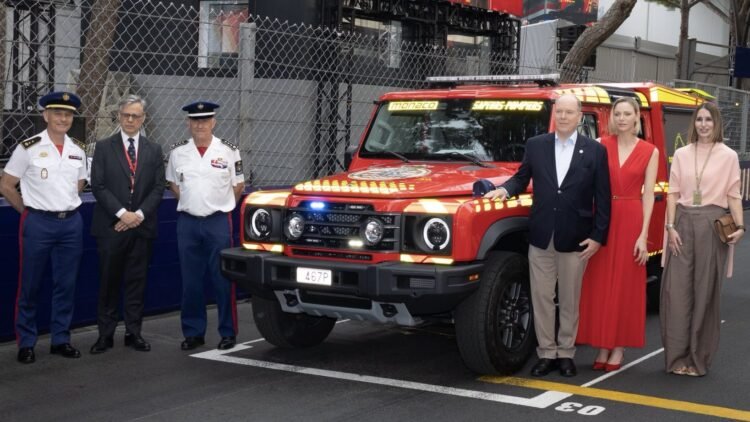 Princely couple inspect new emergency fleet ahead of Monaco Grand Prix – NEWS.MC