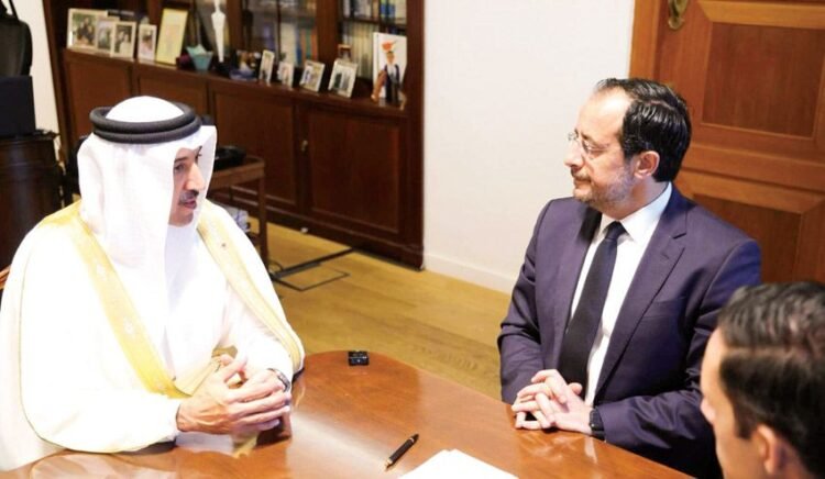 Gulf News | During his meeting with the Minister of Transportation and Chairman of the Board of Trustees of the King Hamad Global Center for Coexistence and Tolerance, the President of Cyprus praises Bahrain’s achievements in consolidating the values ​​of openness, tolerance and coexistence.