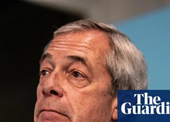 Labour urges Farage to stop evading scrutiny over £5m gift from crypto billionaire | Nigel Farage