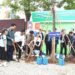 President Thongloun Plants Trees in Pakse City