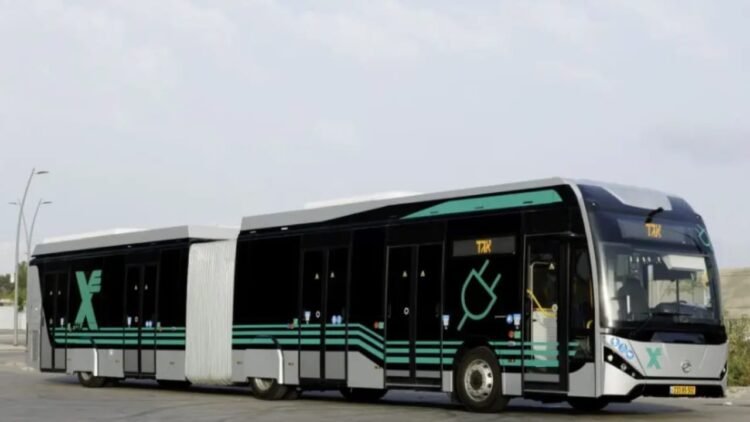 Eilat, Kiryat Shmona city buses to be changed to electric ones in 2026