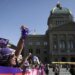 Thousands join feminist strikes across Swiss cities