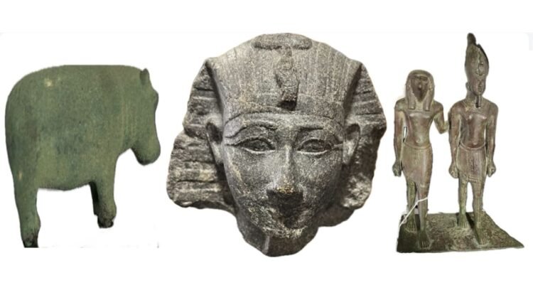American family repatriates four ancient artifacts to Egypt