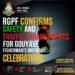 RGPF confirms safety and traffic arrangements for Gouyave Fisherman’s Birthday celebrations