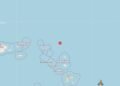 Magnitude 3.9 earthquake recorded northeast of Antigua and Barbuda