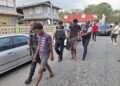 Peace Walk blockedThree East PoS residents arrested as police and army come out in full force in response to planned demonstration