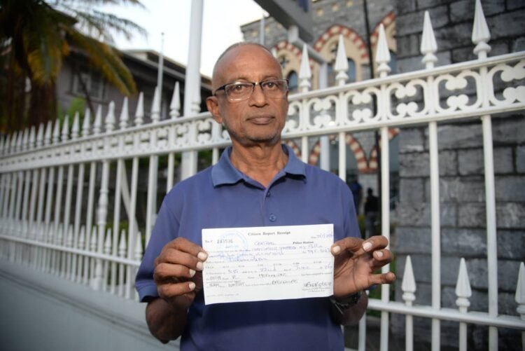 Samaroo’s dad in hot water… cops raid his Maraval home hours after controversial remarks made about TTPS during Father’s Day broadcast