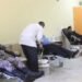 A blood donation campaign in Ajloun to support the blood bank stock at Al-Iman Hospital