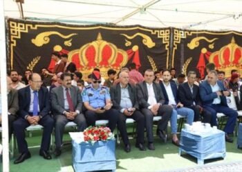 The Governor of Ajloun sponsors the Ajloun Youth Directorate’s celebration of the 80th Independence Day
