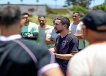The Crown Prince inspects the national team’s training in the American city of San Diego