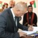 An exhibition of national books and poems at Amman University College’s celebration of national holidays