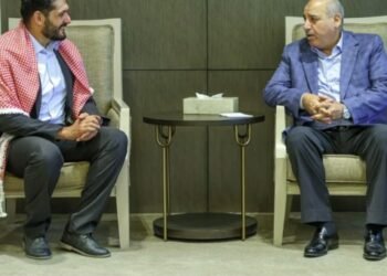 The Speaker of the House of Representatives receives Jordanian climber Ahmed Bani Hani
