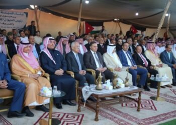 Al-Issawi sponsors a national celebration on the occasion of the eightieth independence and national holidays in the northern desert
