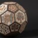 Jordan presents the American city of Dallas with a football model made of mosaic