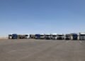 20 aid trucks within the ninth Jordanian humanitarian convoy to Lebanon