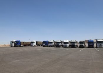 20 aid trucks within the ninth Jordanian humanitarian convoy to Lebanon