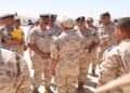 The Assistant for Administration and Human Resources inspects the Science Service Training Center in the Shweir camps