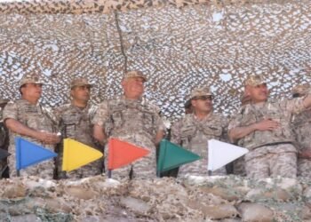 Al-Hunaiti follows the “Lances of Dignity” exercise of the 51st Mechanized Hashemi Brigade