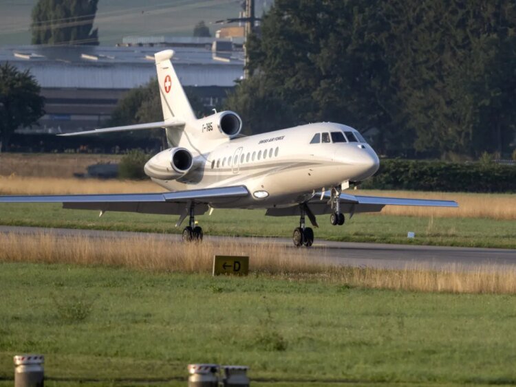 Swiss government ministers spent more time in the air in 2025