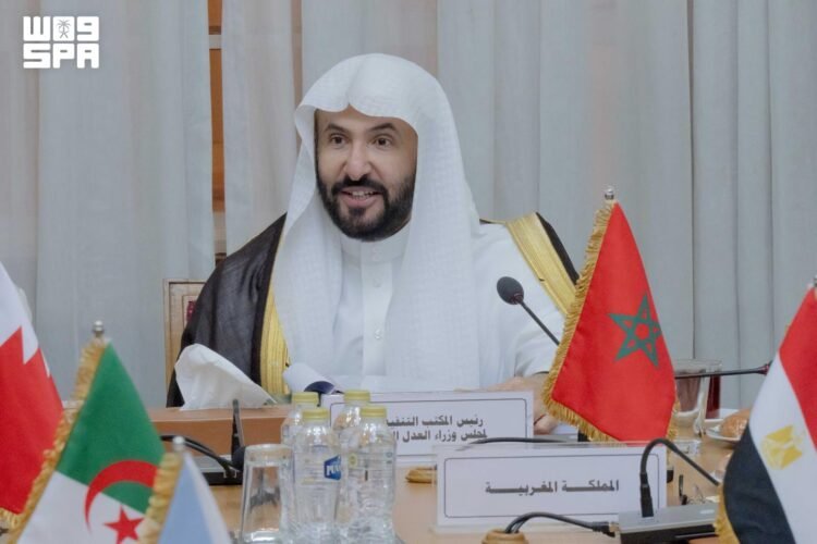 Al-Riyadh newspaper | The Minister of Justice chairs the 76th meeting of the Executive Office of the Council of Arab Ministers of Justice and meets with his Sudanese counterpart