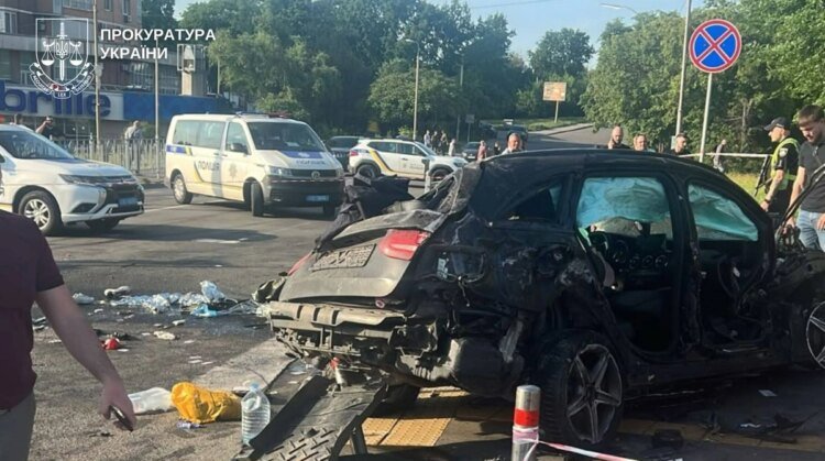 The driver who killed 4 people in Kyiv was involved in four road accidents and was already exceeding the speed limit – prosecutor’s office