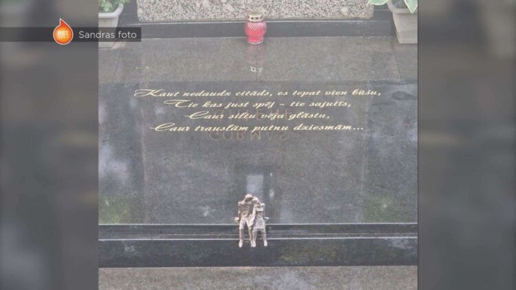 A woman in Ķekava sees an ugly sight in the children’s cemetery