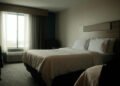 Scandal. The MP was forced to seek medical help after staying in a dirty hotel