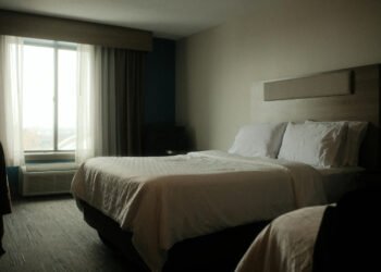 Scandal. The MP was forced to seek medical help after staying in a dirty hotel