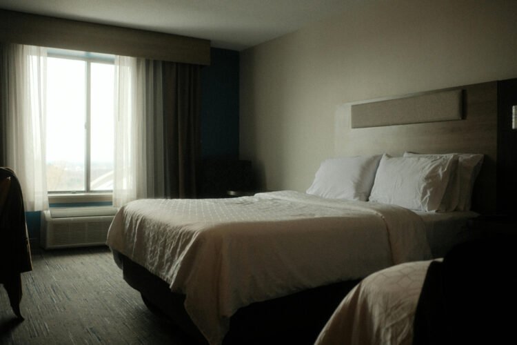 Scandal. The MP was forced to seek medical help after staying in a dirty hotel