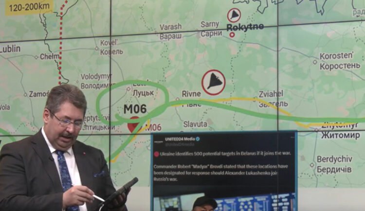 Igor Rajev names a facility in Ukraine that baffles war analysts