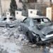 The beginning of the settlement of damaged cars Keyhard + video