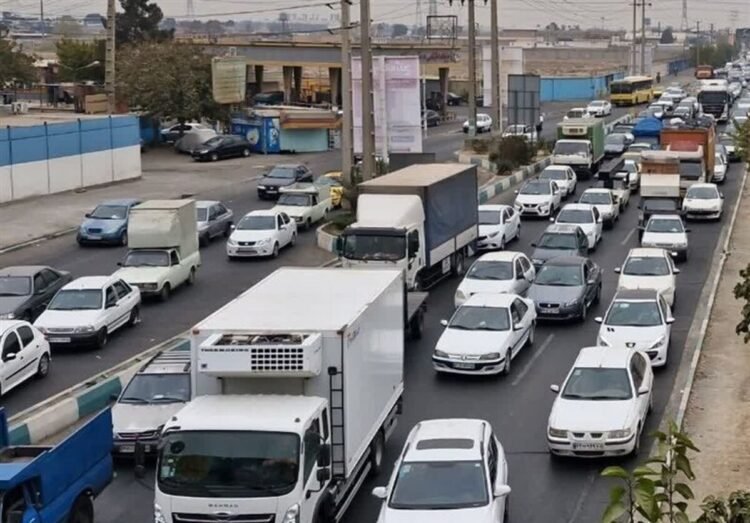 The latest traffic and weather conditions of the country’s transportation axes/roads leading to Tehran were closed