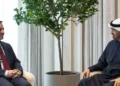 Meeting with Sheikh Mohammed bin Zayed and the Syrian Foreign Minister