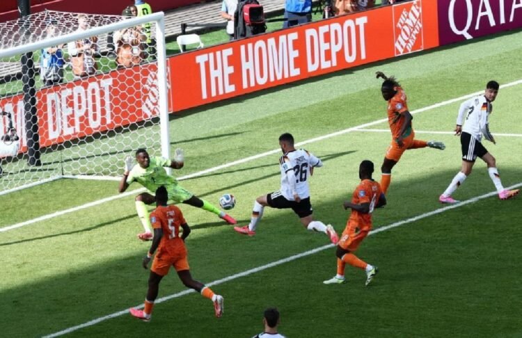 Alman and Ivory Coast game summary + movie
