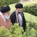 A different image of Ayatollah Seyed Jutbi Khamenei and the martyred leader in Lebanon