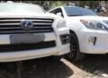 Seizure of Lexus with fake license plate in Tehran / smuggled car was detected