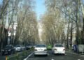 The commotion of a single car in the noble areas of Tehran + photo