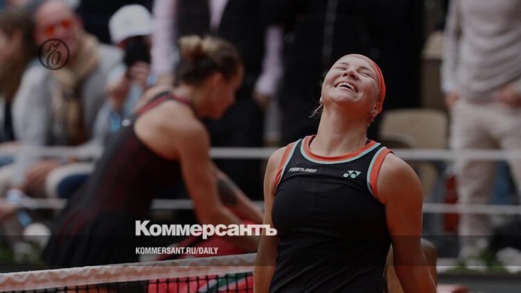 Diana Schneider reached the semi-finals of Roland Garros, defeating Sabalenka