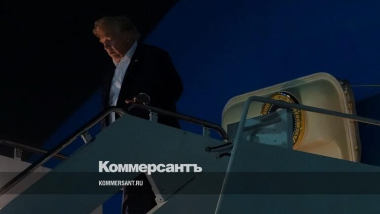 “Trump has his tail between his legs” – Kommersant