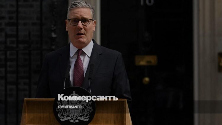 British Prime Minister Keir Starmer announced his resignation – Kommersant