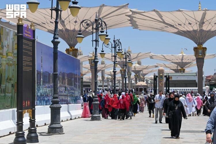 Al-Riyadh newspaper | The spatial guidance system in the central area of ​​Medina enhances the experience of the guests and visitors