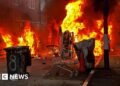 Disorder breaks out in Belfast after man charged with knife attackPolice and political leaders call for calm after disorder breaks out in parts of Northern Ireland.37 mins agoNorthern Ireland