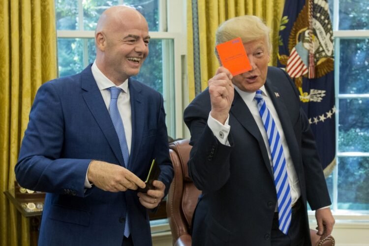 English fans may be kicked out of the World Cup — they insulted Trump and the British prime minister