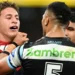 Mark Nawaqanitawase, Ronaldo Mulitalo sledges: Roosters star delivers hat-trick against Ronaldo Mulitalo in thrilling win over Sharks