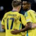 After the performance – Sweden stars Gyökeres and Isak start the rehearsal