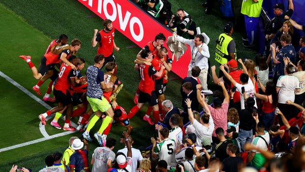 draw between Austria and Algeria; Iran withdrew from the World Cup