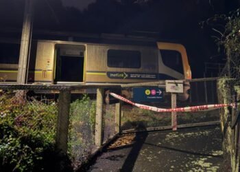 ‘Loud boom’ heard as train derails in Wellington, injuring eight